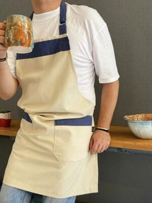 Navy Apron