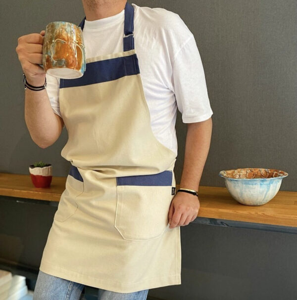 Navy Apron