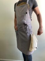 Chef Apron Gri